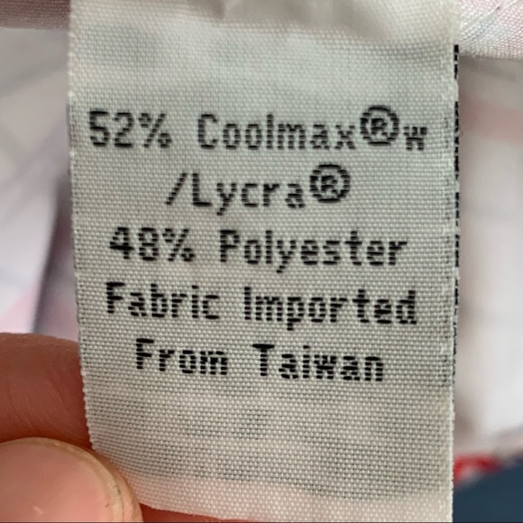 GG BLUE Golf Shorts Diamond Plaid Long Short Red White Grey Size 6 - Picture 16 of 16